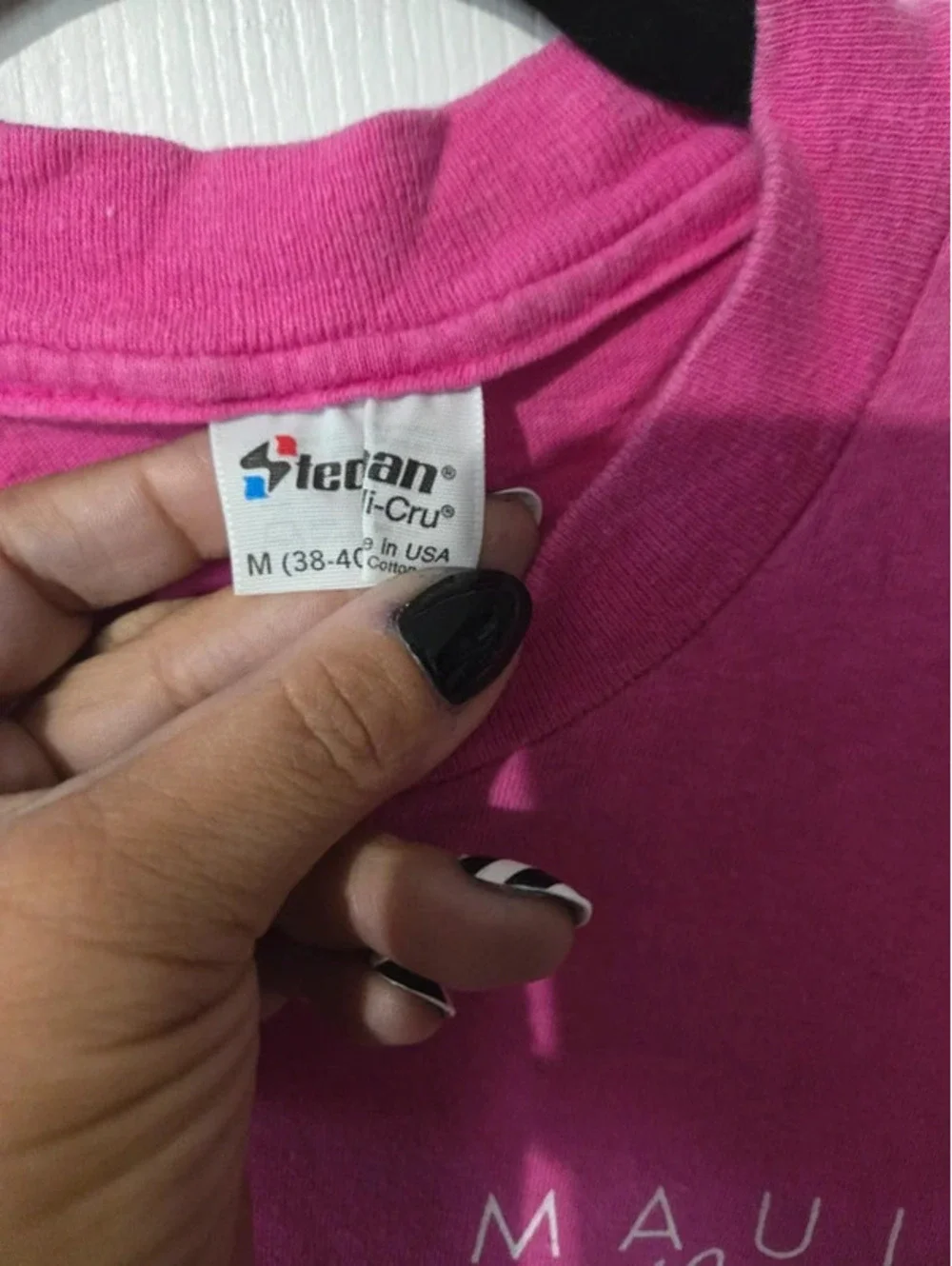 Vintage maui pink shirt M